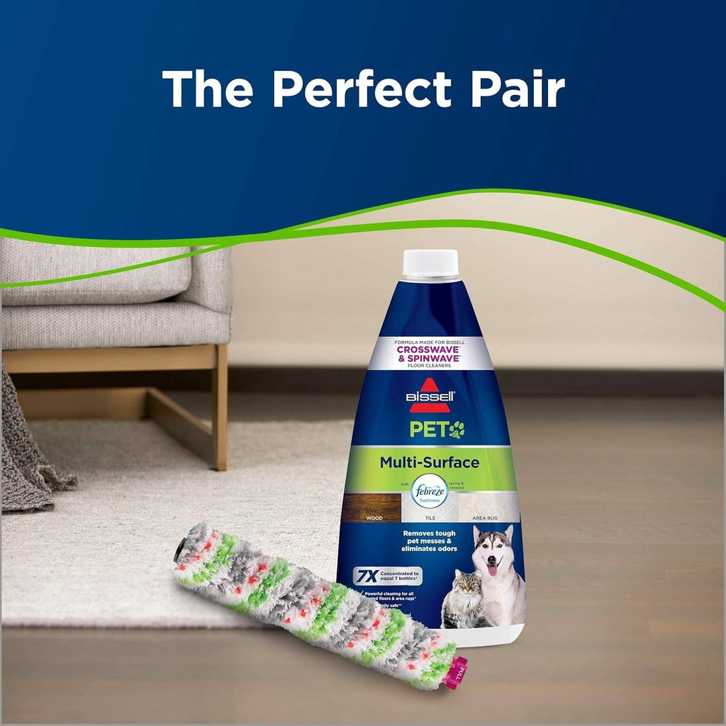 BISSELL 2460 Tangle-Free CrossWave Multi-Surface Pet Brush Roll