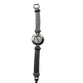 Vintage Quartz Watch 11230-00 Japan Movt Silver Tone Braided Band Needs Battery