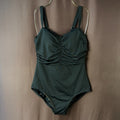 Lands' End Women's 8D Chlorine Resistant Sweetheart One Piece Swimsuit UPF 50 Tu