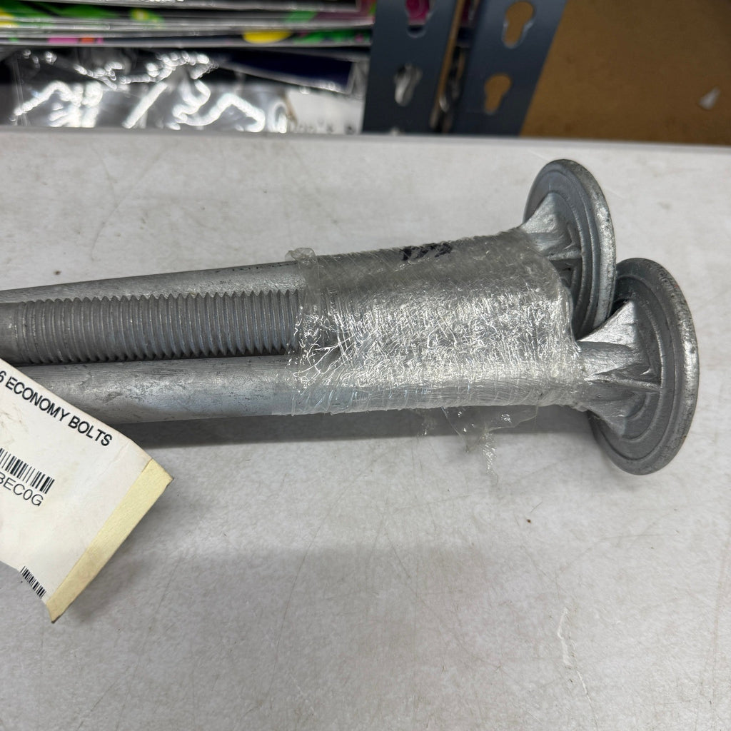 Set of 3 Economy Bolts 3/4-10 x 16 HDG Hot Dip Galvanized