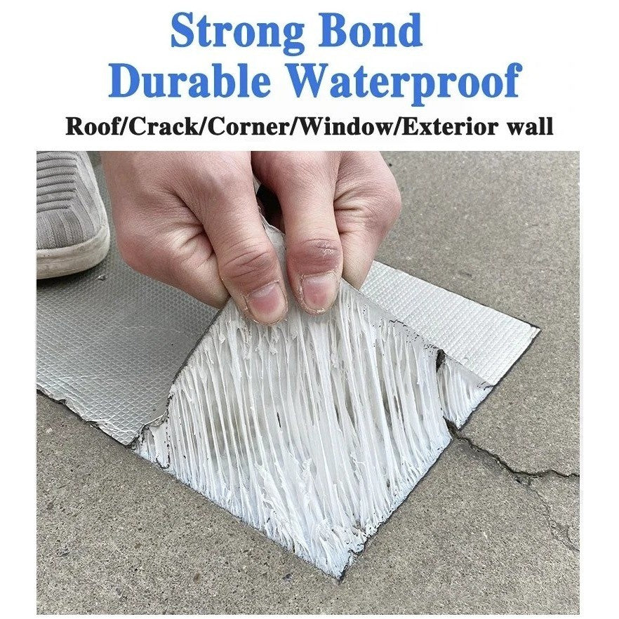 Waterproof Tape Aluminum Foil Rubber Sealant Stop Leak Repair Roof Pipe