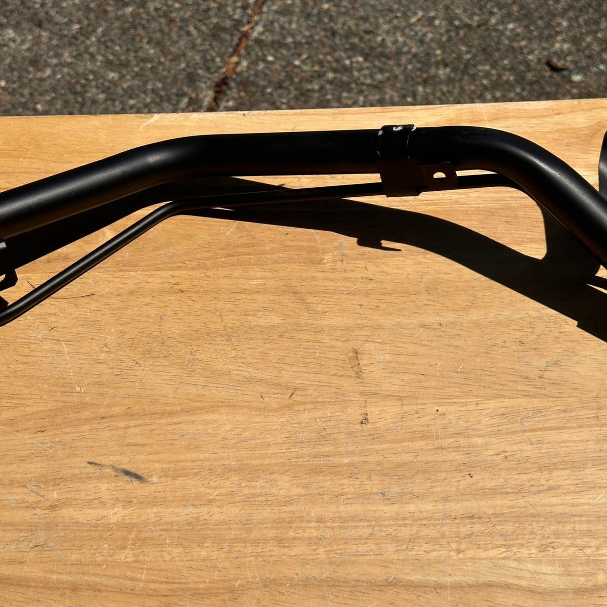 A-Premium Fuel Tank Filler Neck Pipe Hose Replace 9L8Z9034A, AL8Z9034A for Ford