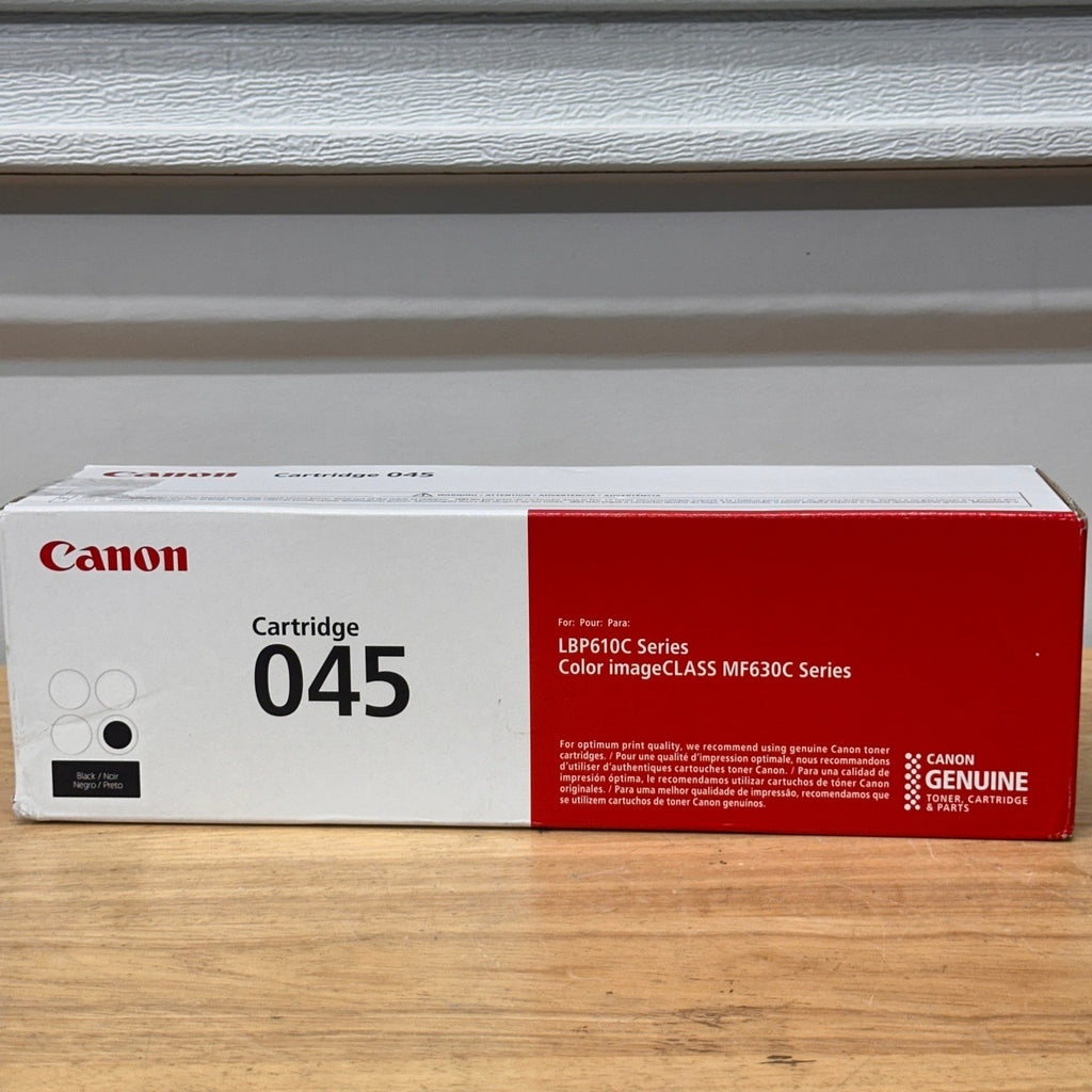 Canon 045 Black Toner Cartridge 1242C001 LBP610C MF630C Series OPEN BOX