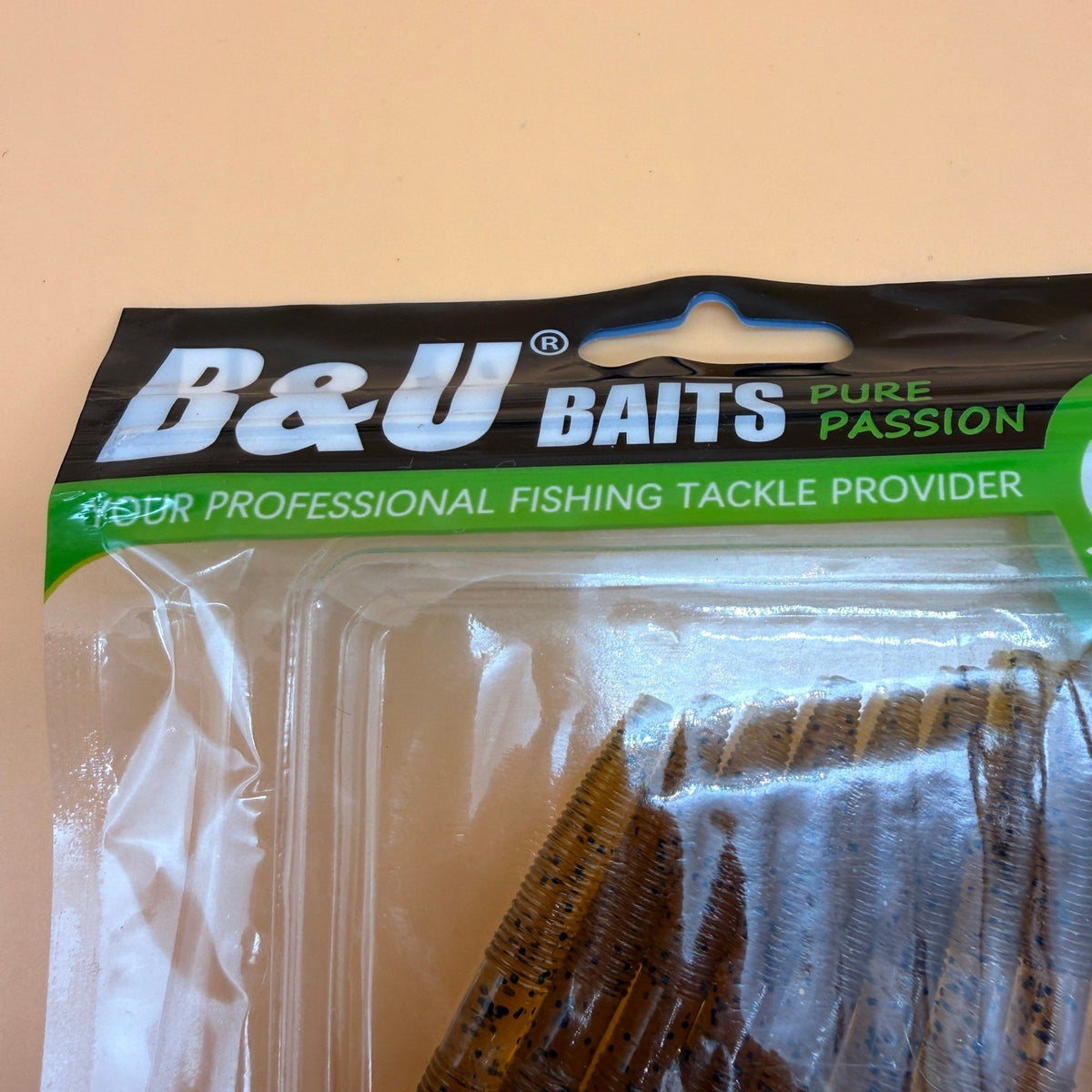 Pack of 10 B&U Light Brown Floating Senko Worms Bass Fishing Lure Ned Wacky Ri