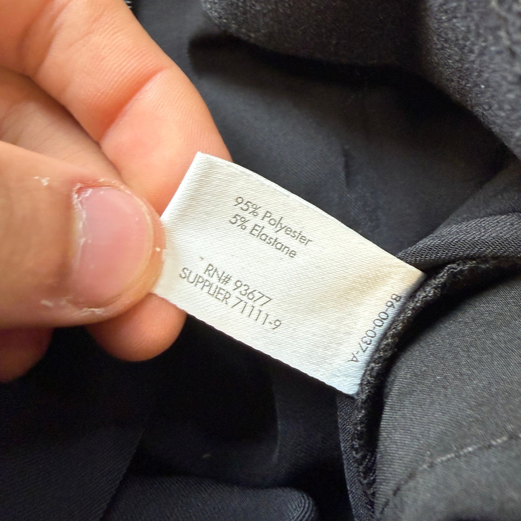 MSRP $58 Stylus Womens XL Black Straight Cropped Pants