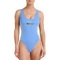MSRP $110 Quiksilver Women's L Ultramarine Stoked Logo One Piece Swimsuit