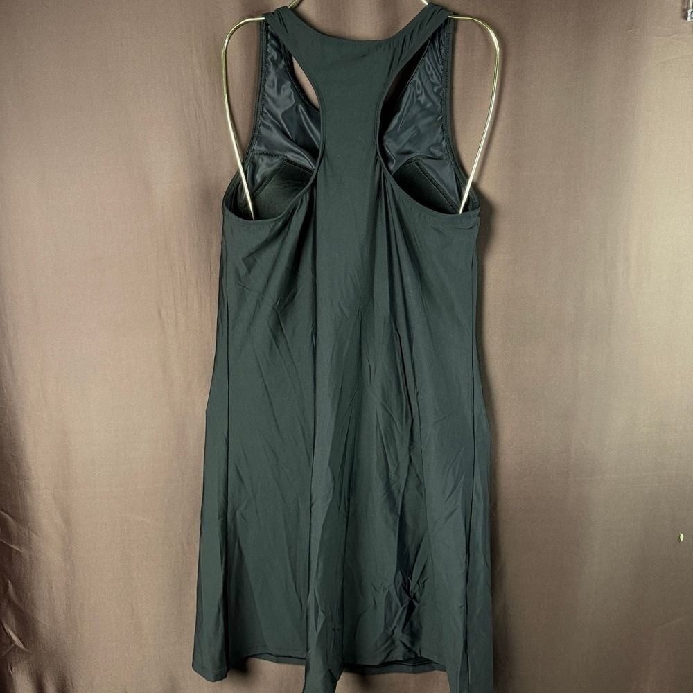 Lands' End Women's 8 Scoop Neck Dresskini Swim Cover-up Dress No Panty Chlorine
