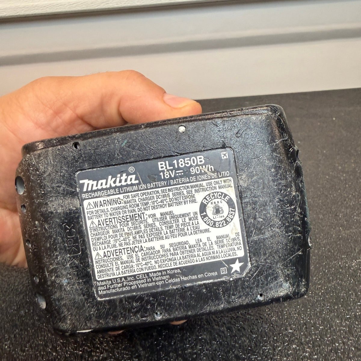 Makita BL1850B 18V LXT Lithium‑Ion Battery 5.0Ah Rechargeable