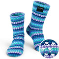 MSRP $28 Polar Feet Non-slip Fleece Socks L (W10+/M9-11) Cozy Soft Socks with