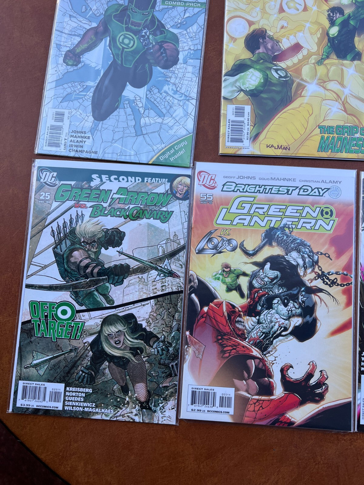 Lot of 12 DC Comics Green Lantern, Ion, Green Lantern Corps, Green Arrow