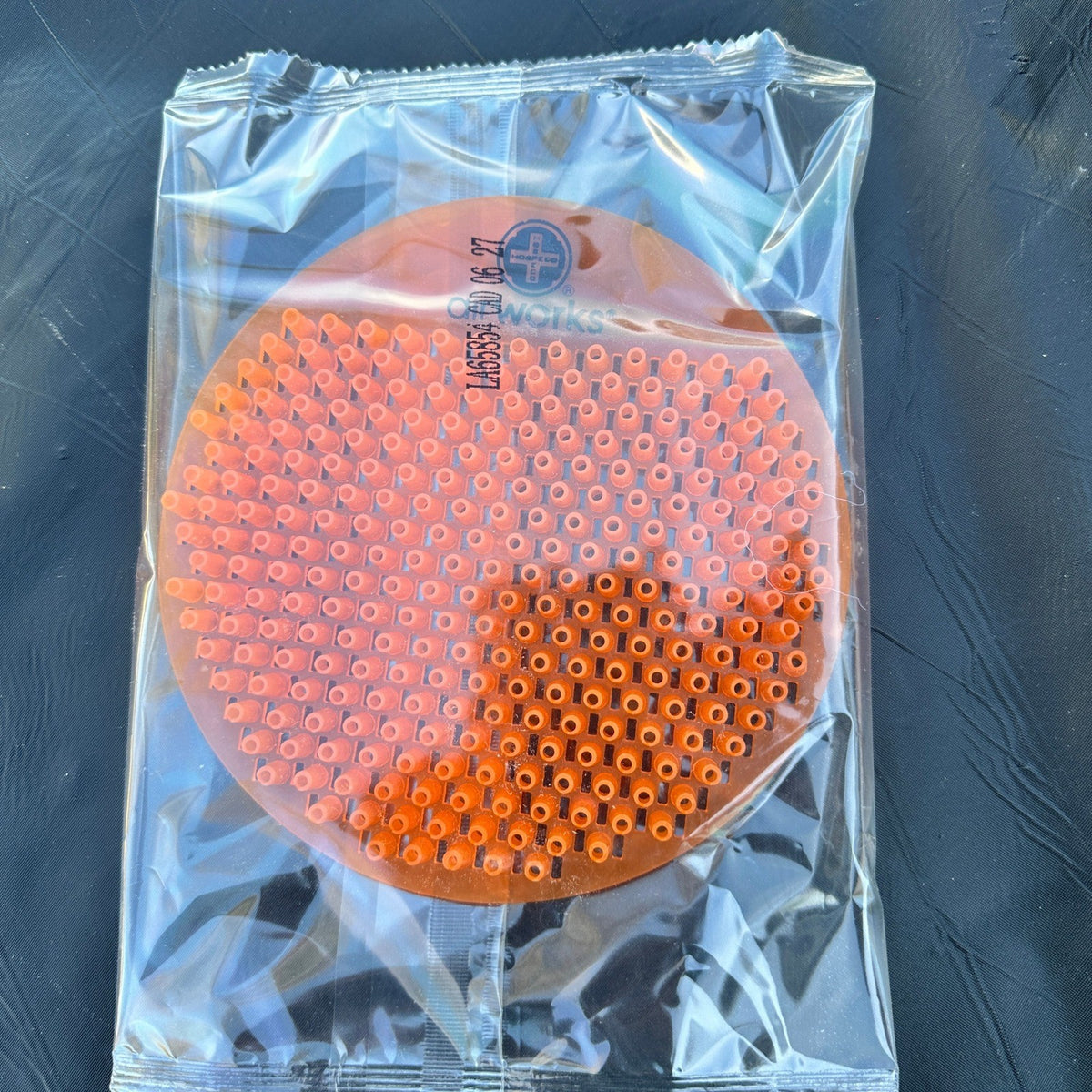 Pack of 6 AirWorks AWSFUS231-BX Orange Splash Free Urinal Screen, Citrus G