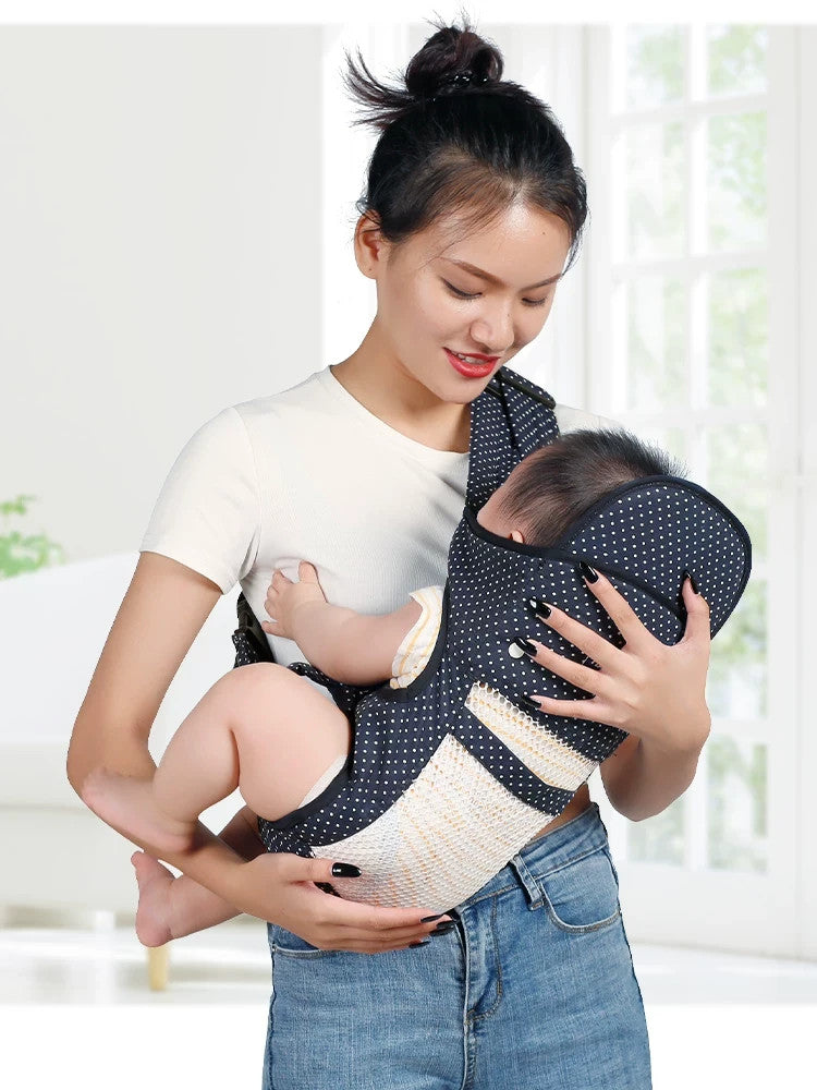 4-in-1 Baby Carrier from Newborn to Toddler Ergonomic Breathable Infant Backpack