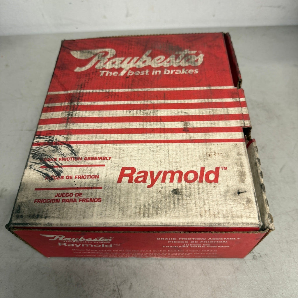 Set of 4 Raybestos Raymold 675RP Brake Shoes Relined Bonded