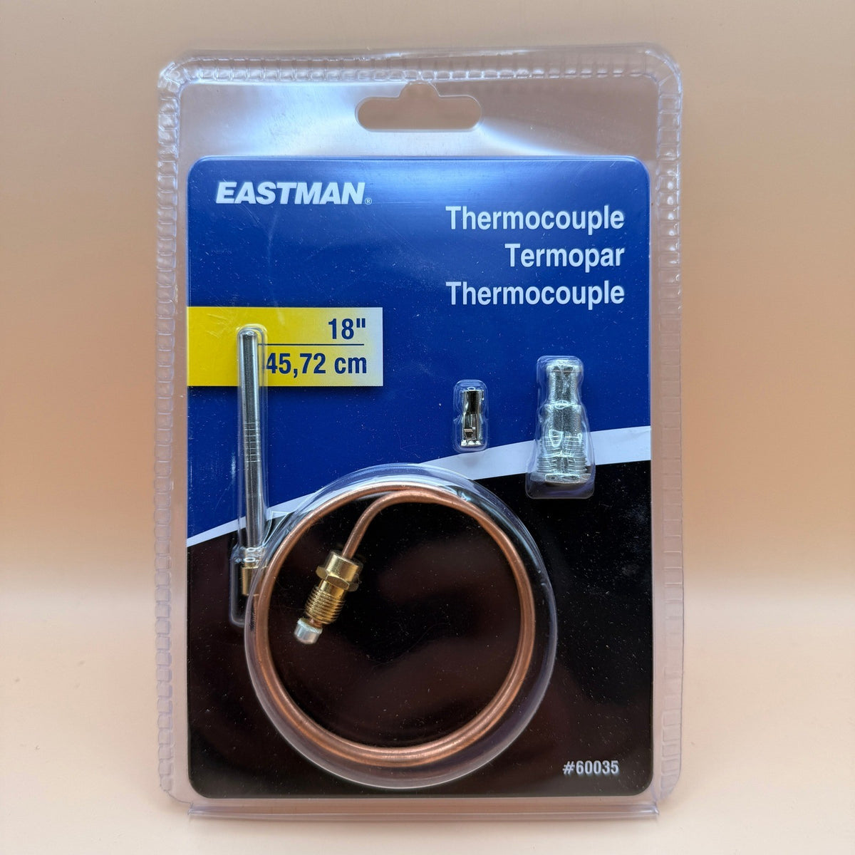 Eastman 60035 Thermocouple, 18 inch Length, Copper