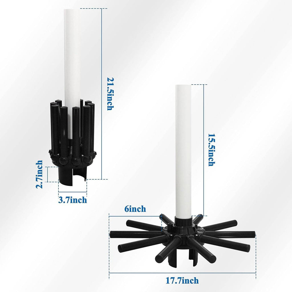 TIROAR SWX256DA2 Lateral Assembly with Center Pipe for Hayward Swim Pro Sand