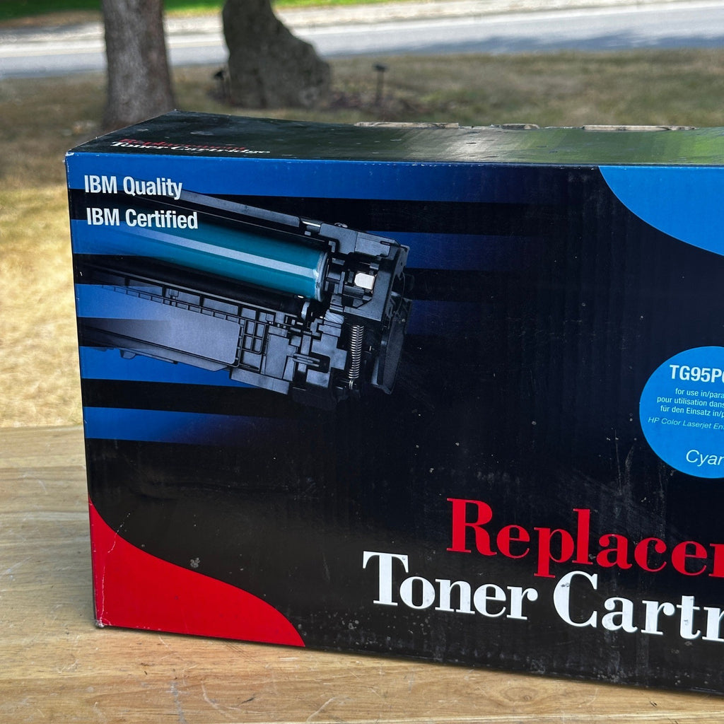 IBM TG95P6591 Cyan Laser Toner Cartridge Replaces for HP 653A (CF321A)