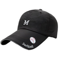 Clakllie Quick Drying Baseball Cap Black Breathable Sports Cap Reflective Runnin