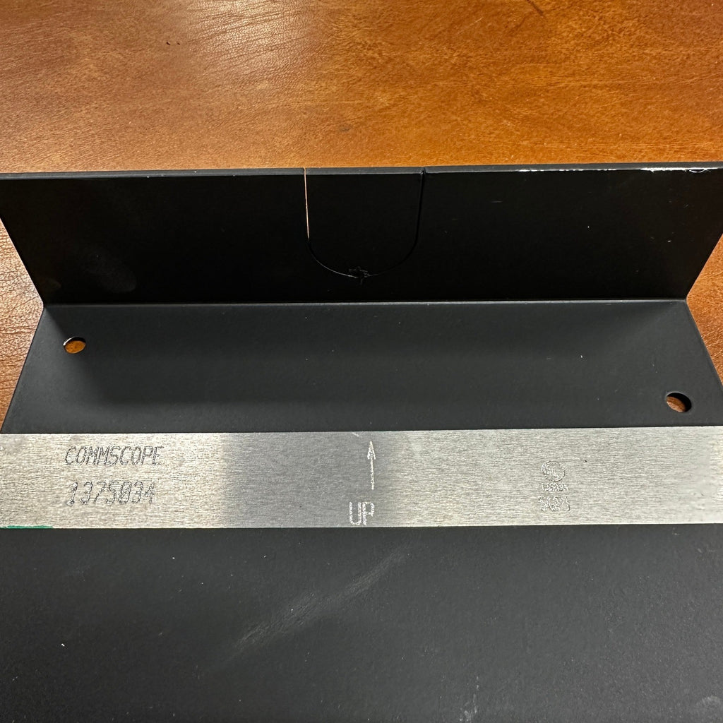 Commscope 1375034-1 Undercarpet Surface Wall Mounting Cover, Black