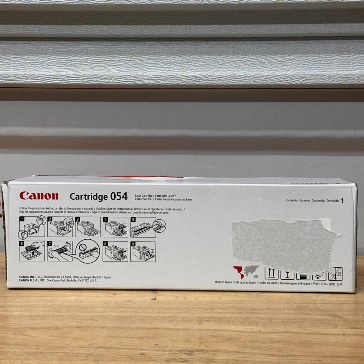 Canon 054 3022C001 Magenta Toner Cartridge LBP620C MF640C Series DAMAGED BOX
