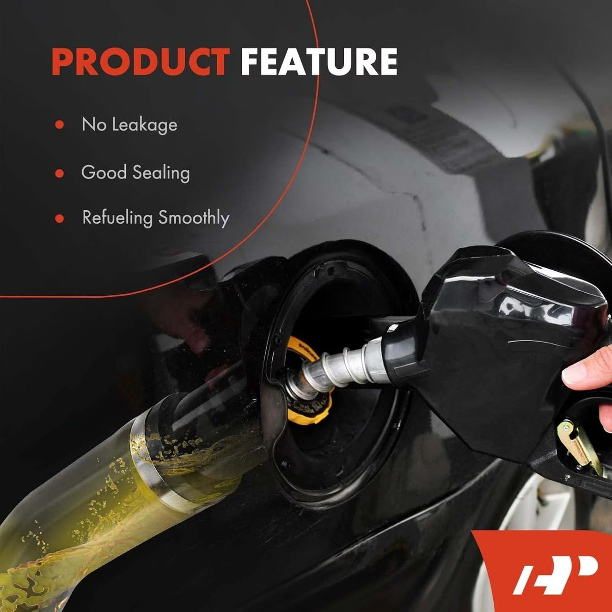 A-Premium Fuel Tank Filler Neck Pipe Hose Replace 9L8Z9034A, AL8Z9034A for Ford