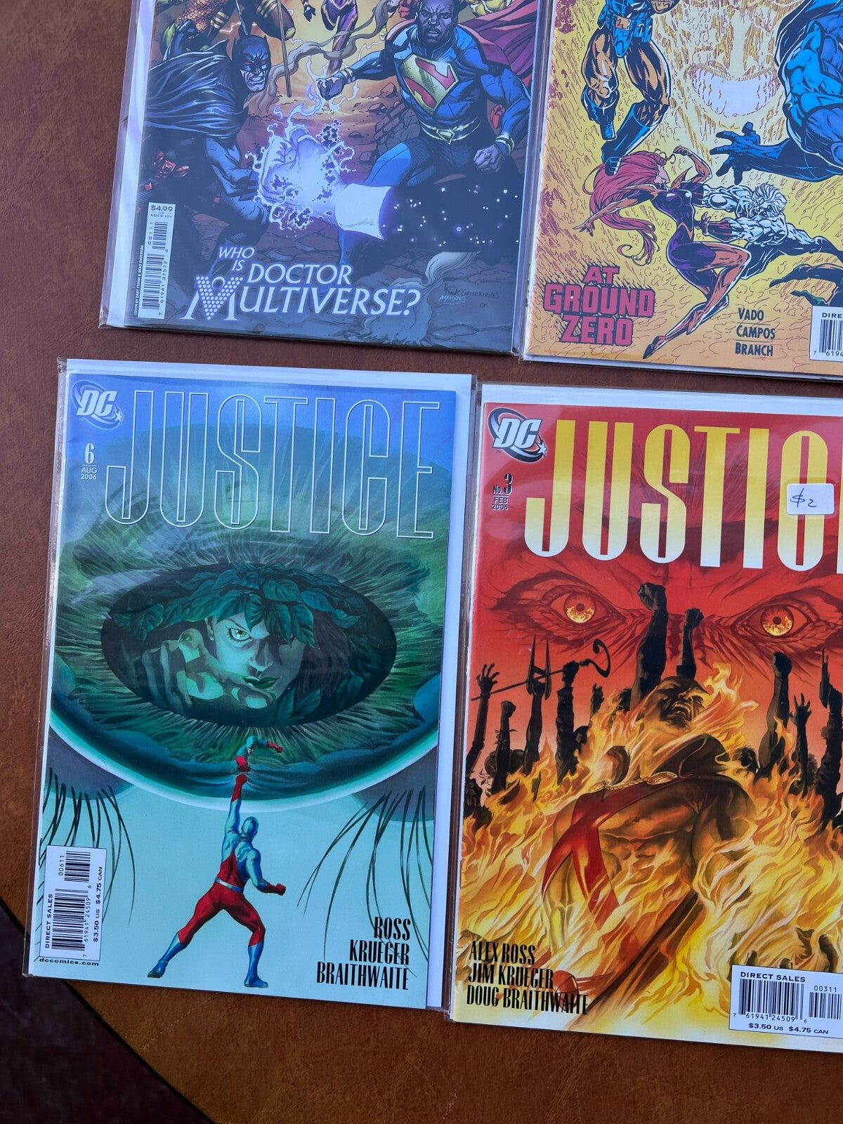 Lot of 12 Justice, Justice Society, Justice League, Extreme Justice DC Comics