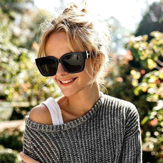 MSRP $32 URUMQI Womens Polarized Sunglasses Fit Over Glasses UV400 Protection
