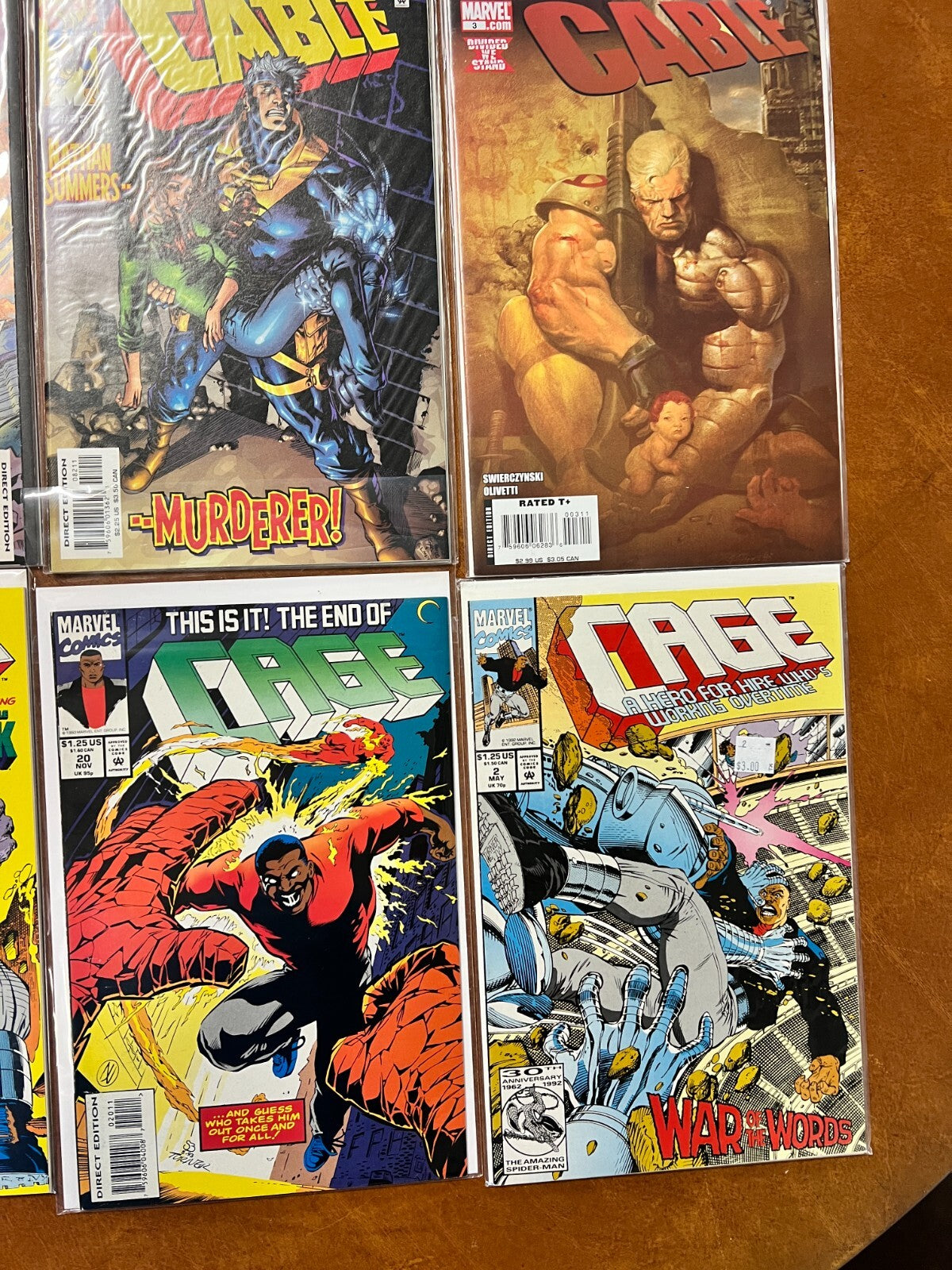 Lot of 12 | Marvel Comics | Iron Man | Cable | Cage