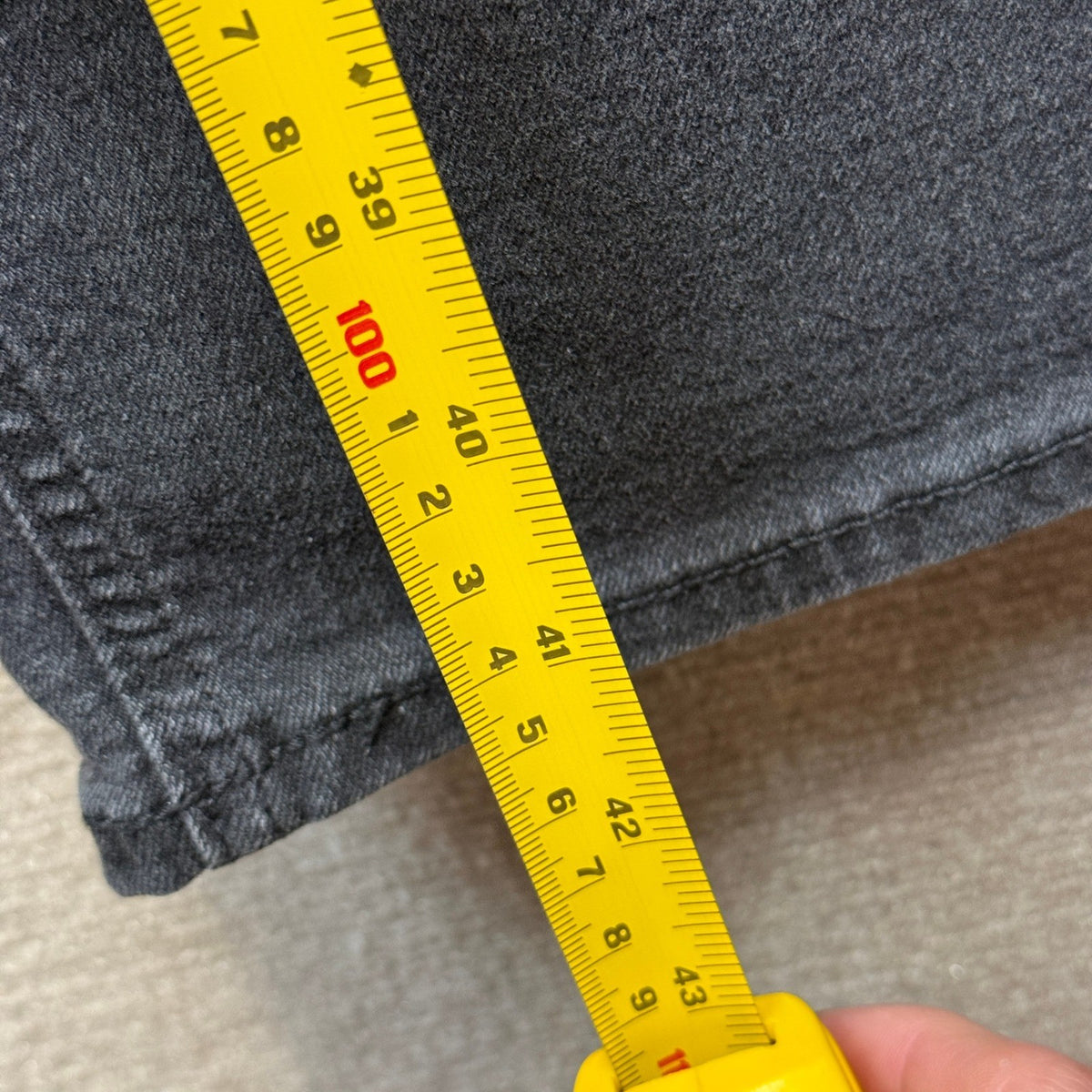 NWT Buffalo David Bitton Men's Charcoal Gray 46x30 Evan Slim Straight Jeans