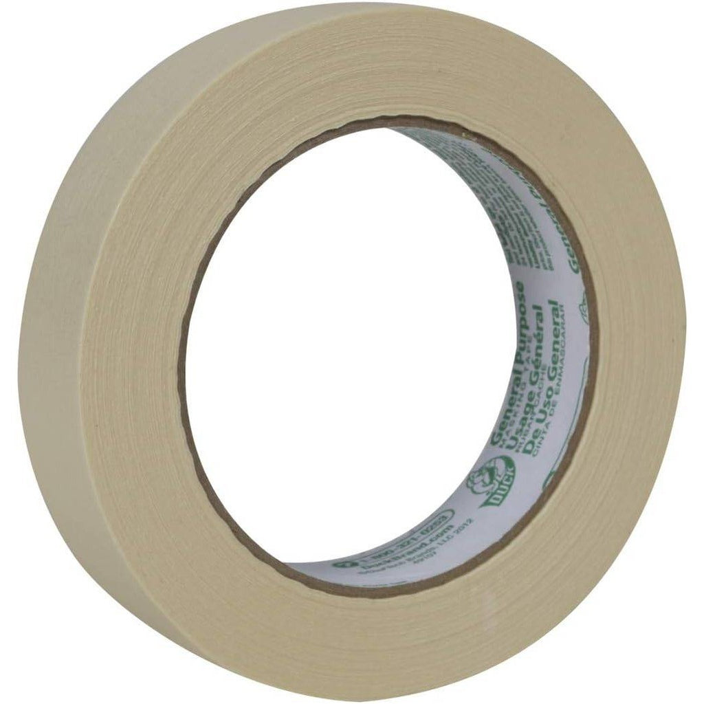 Pack of 36 Duck 286509 General Purpose Masking Tape 0.94in x 60yd, Beige