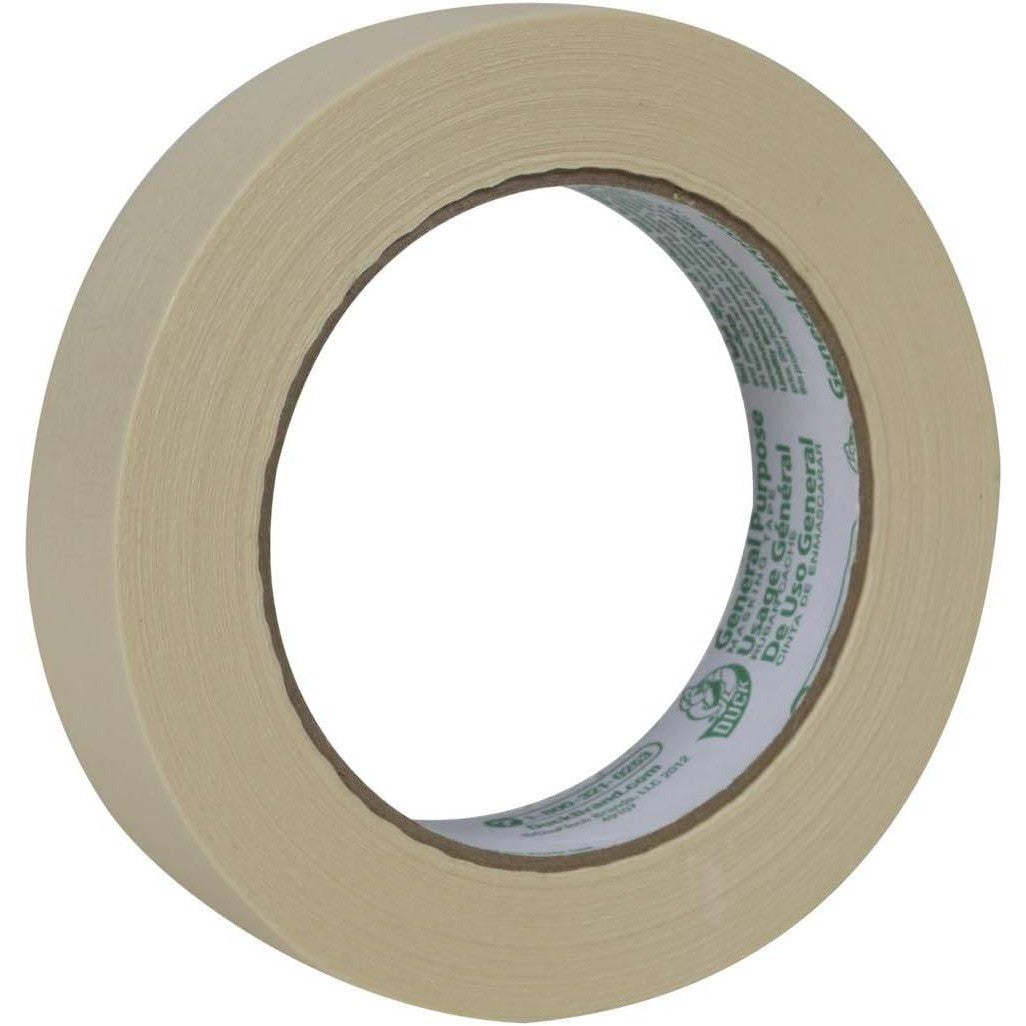 Pack of 36 Duck 286509 General Purpose Masking Tape 0.94in x 60yd, Beige