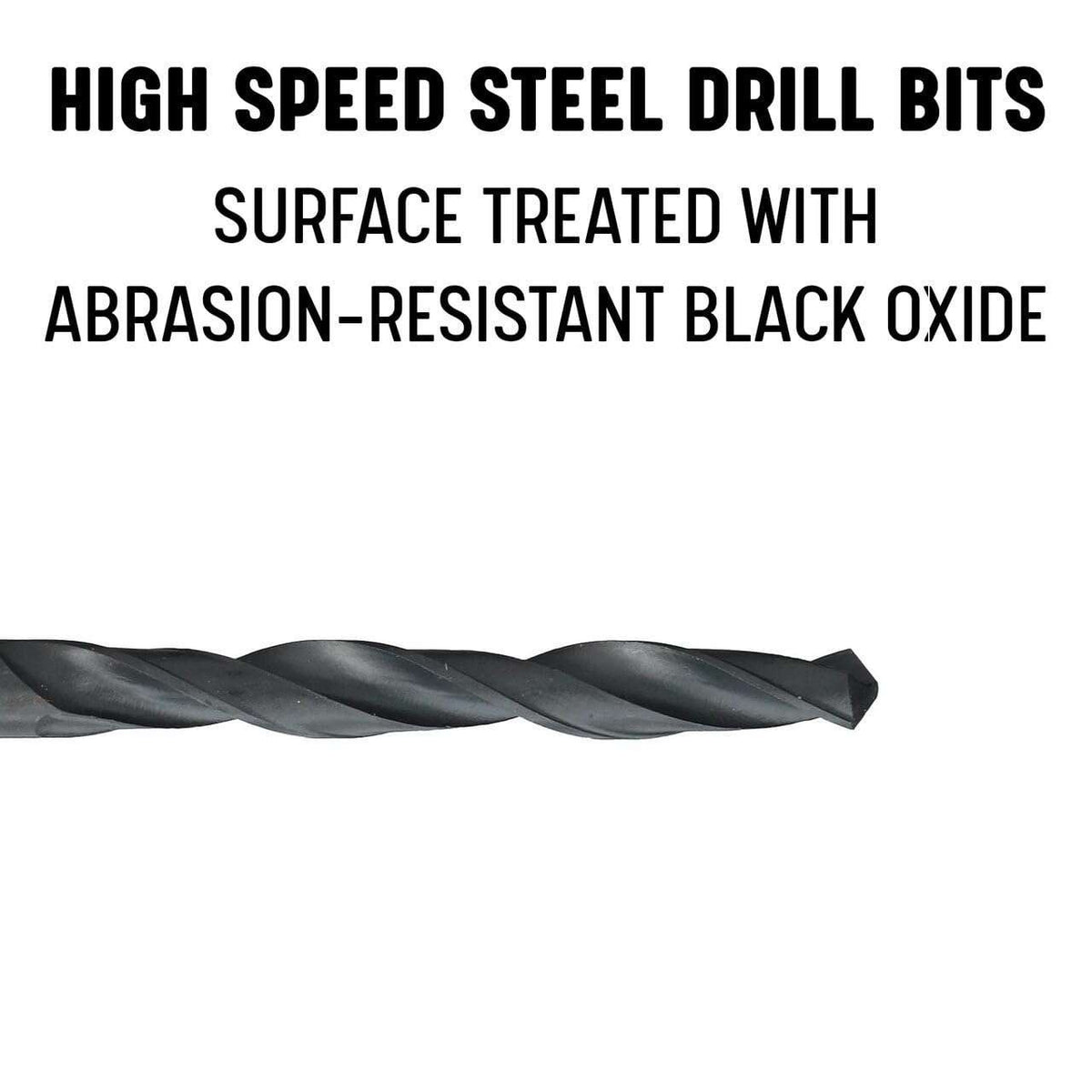 Set of 2 Drill America POU 3/4"-10 HSS Plug Tap & 21/32" HSS 1/2" Shank Drill B