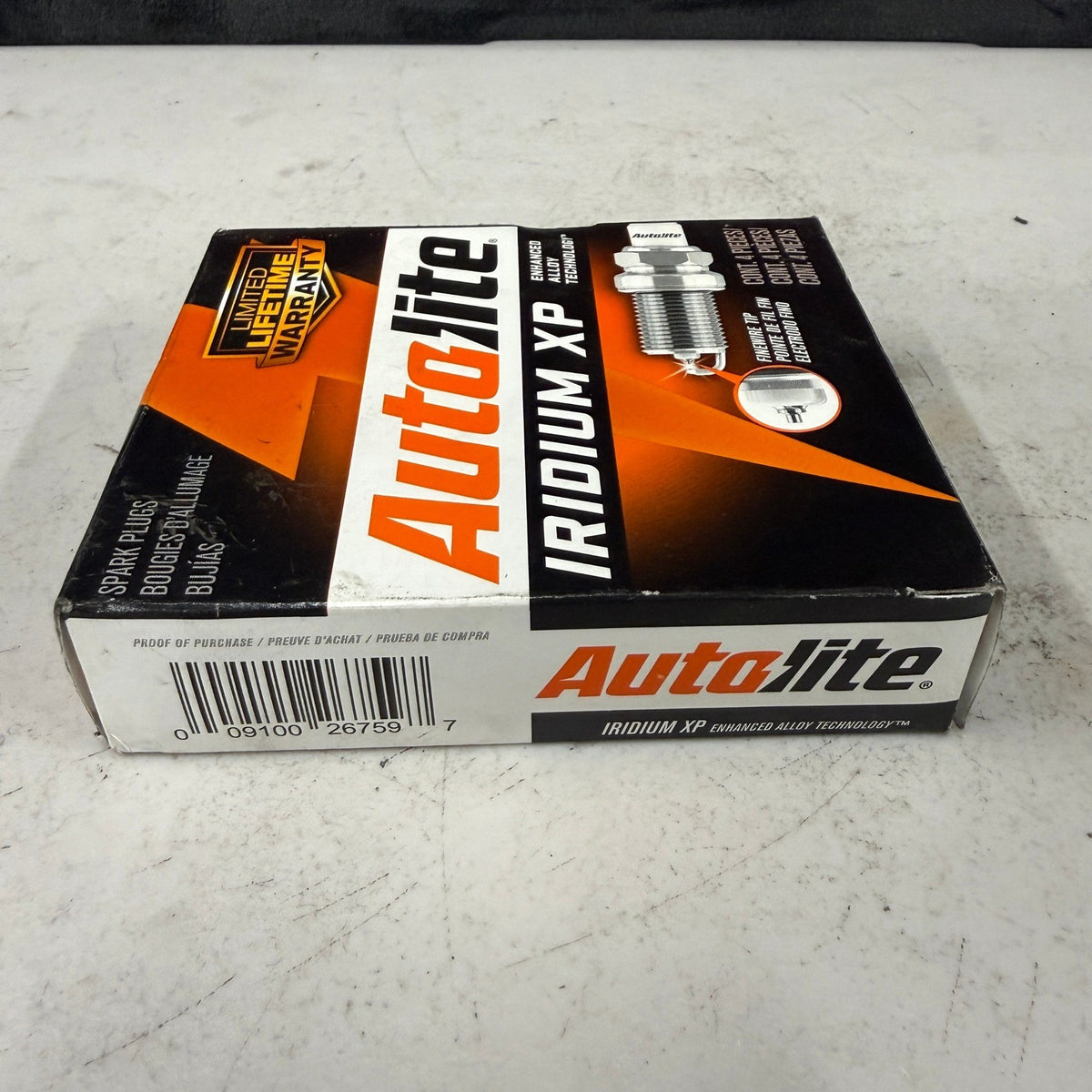 Pack of 4 Autolite Iridium XP XP5363 Spark Plugs