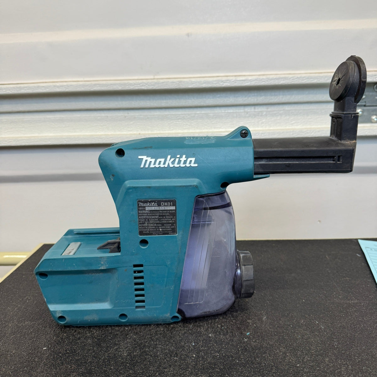 Makita DX01 Dust Extractor Attachment with HEPA Filter