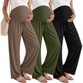 MSRP $61 Oakgarden 3 Pack Women's XXL Maternity Sweatpants Over The Belly