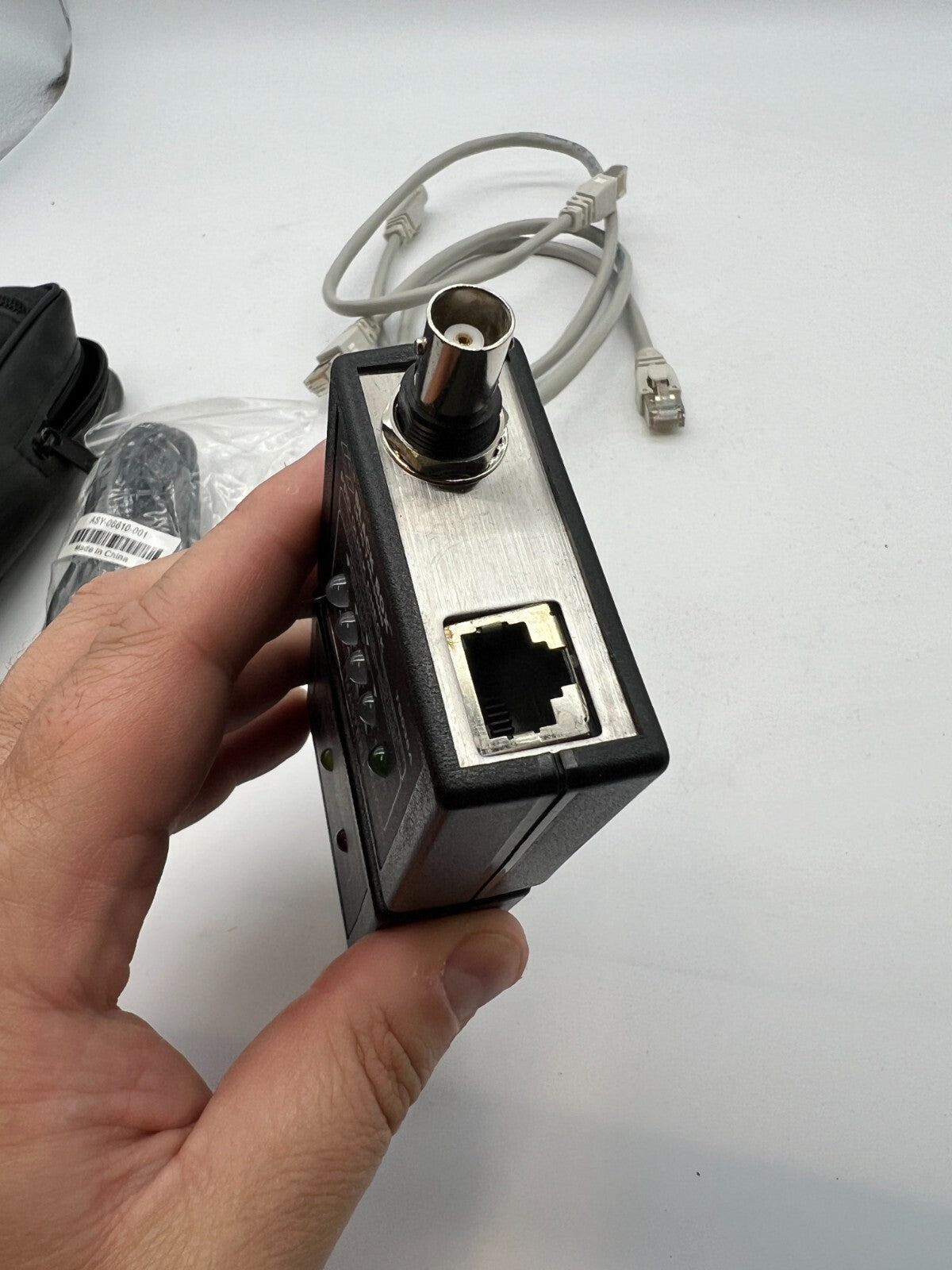 Black Box Pro Quick Check TS038A Master and Remote w/ Cables, Case