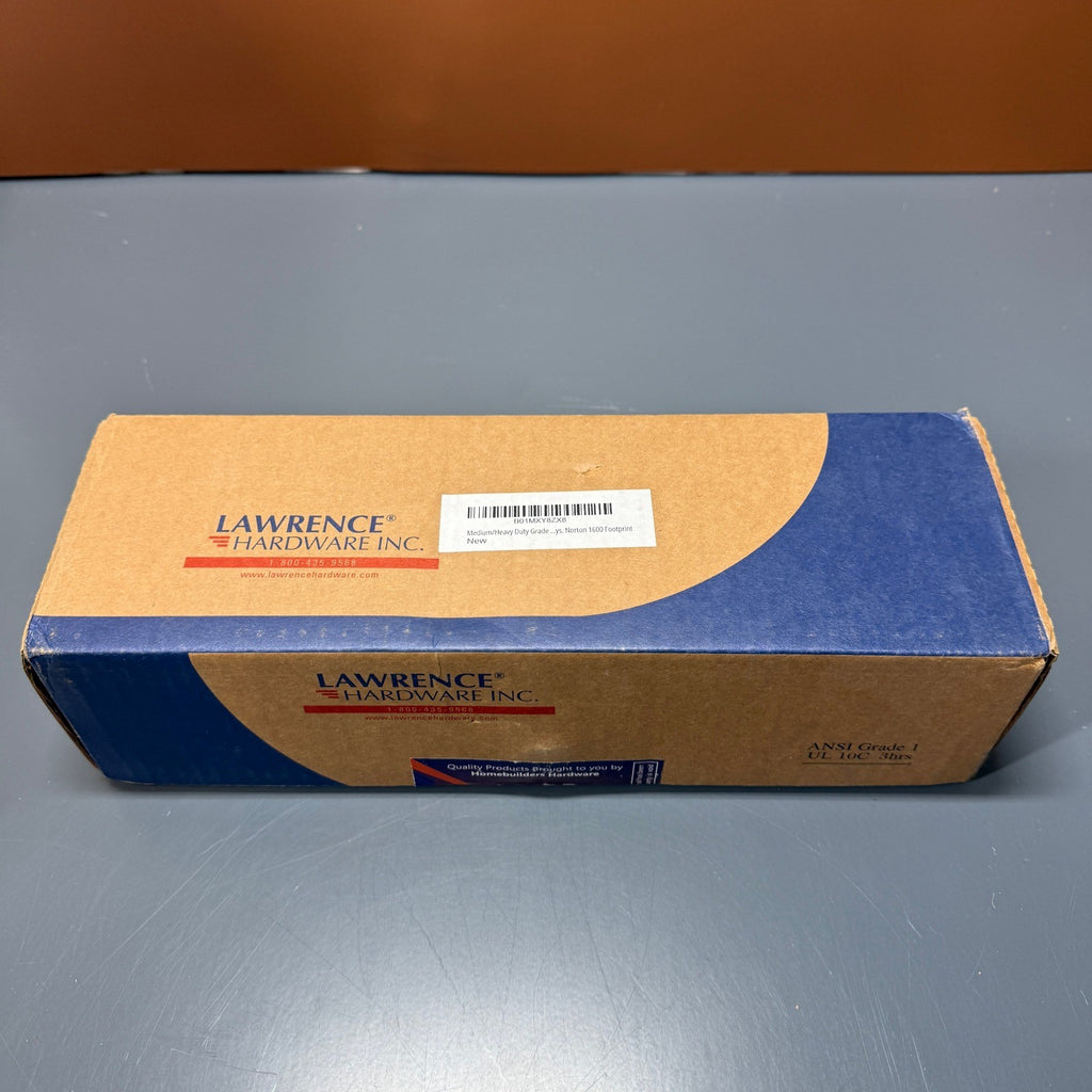 Lawrence LH5016-BC Aluminum Medium/Heavy Duty Door Closer Commercial Grade