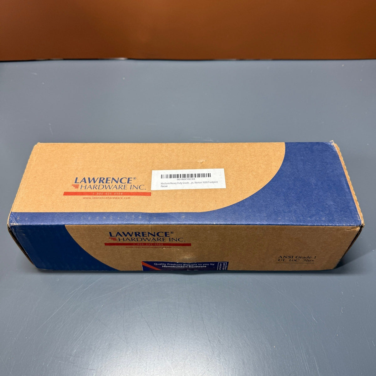 Lawrence LH5016-BC Aluminum Medium/Heavy Duty Door Closer Commercial Grade