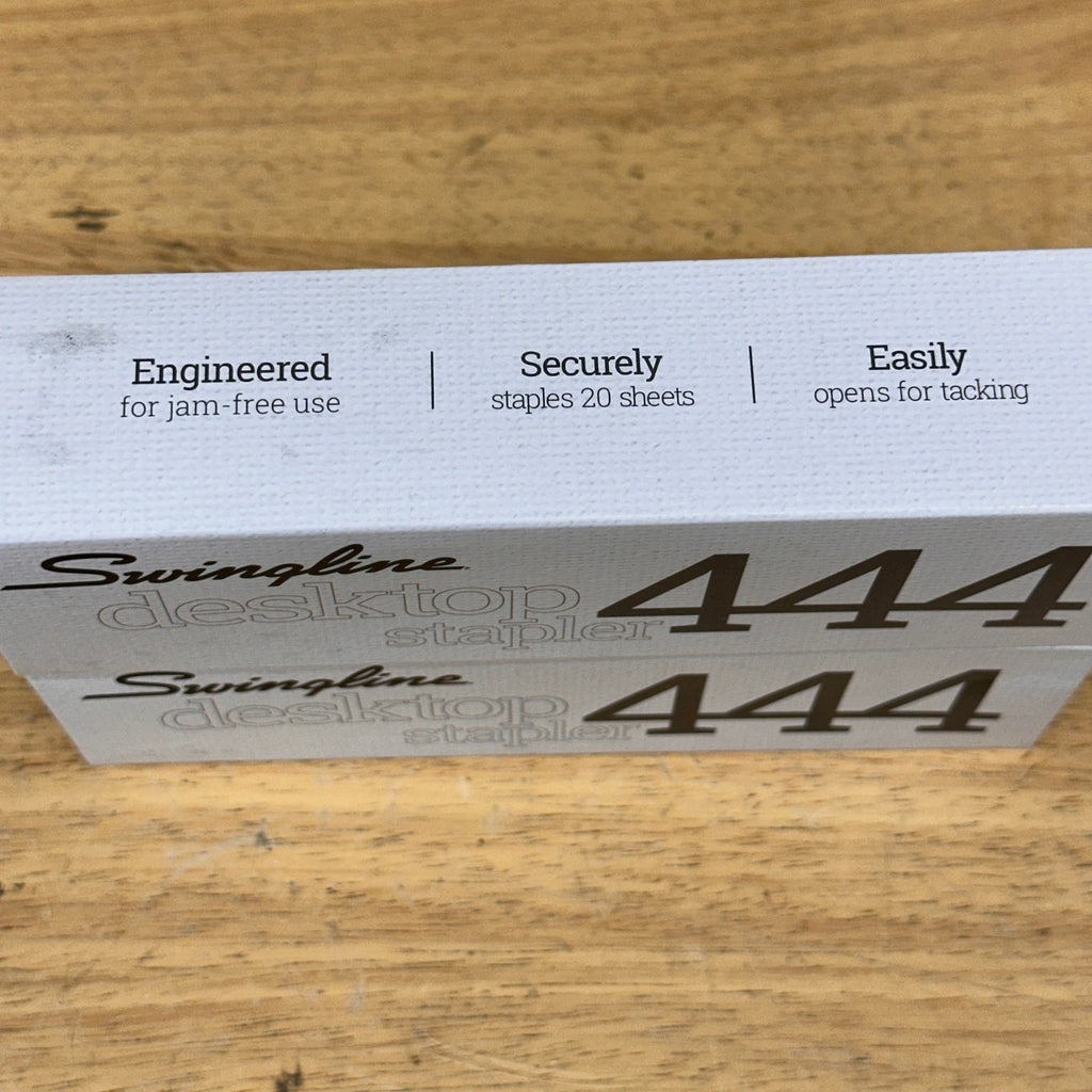 Set of 2 Swingline 444 Desktop Stapler Jam Free, Metal, Black 20 Sheet Capacity