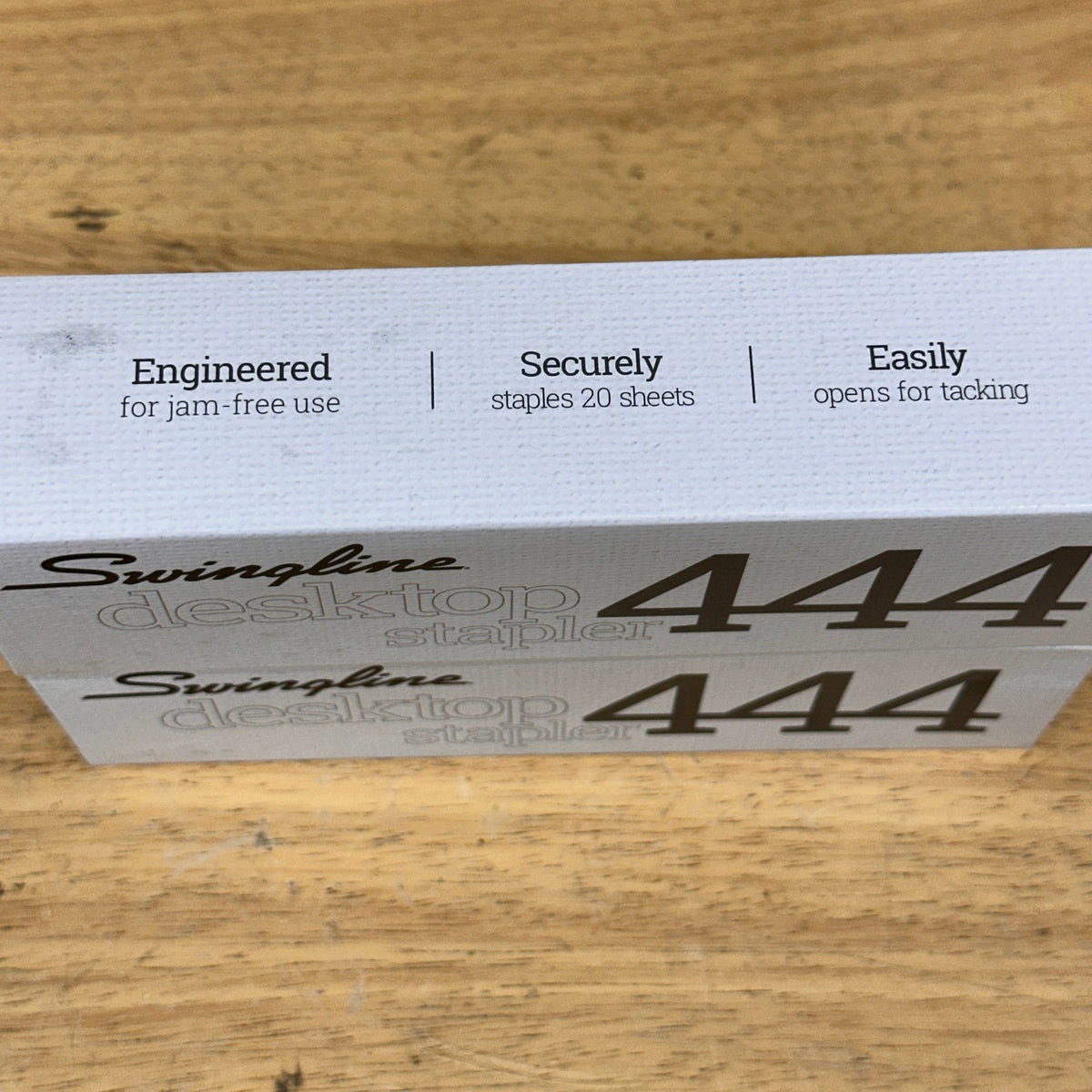 Set of 2 Swingline 444 Desktop Stapler Jam Free, Metal, Black 20 Sheet Capacity