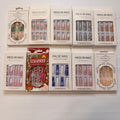 Lot of 10 Pack of 24 New False Press On Nails Assorted Designs and Colors №N13