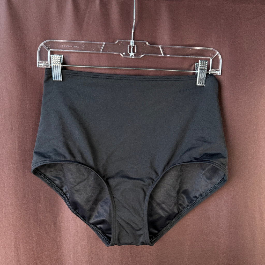 Lands' End Womens XS LONG Tummy Control High Waisted Tugless Bikini Swim Bottoms
