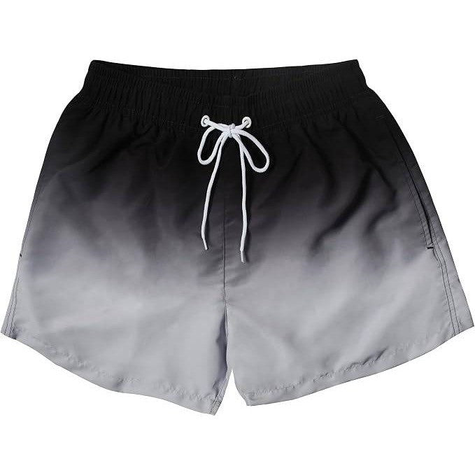 MADHERO Men's XL Swim Trunks Swimming Shorts Bathing Suit with Mesh Liner Black