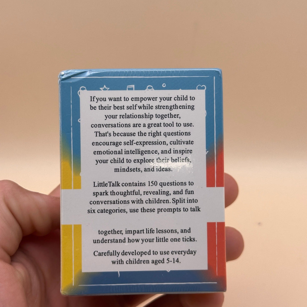 Best Self Little Talk 150 Question Cards Tool To Spark Conversations w/ Childre