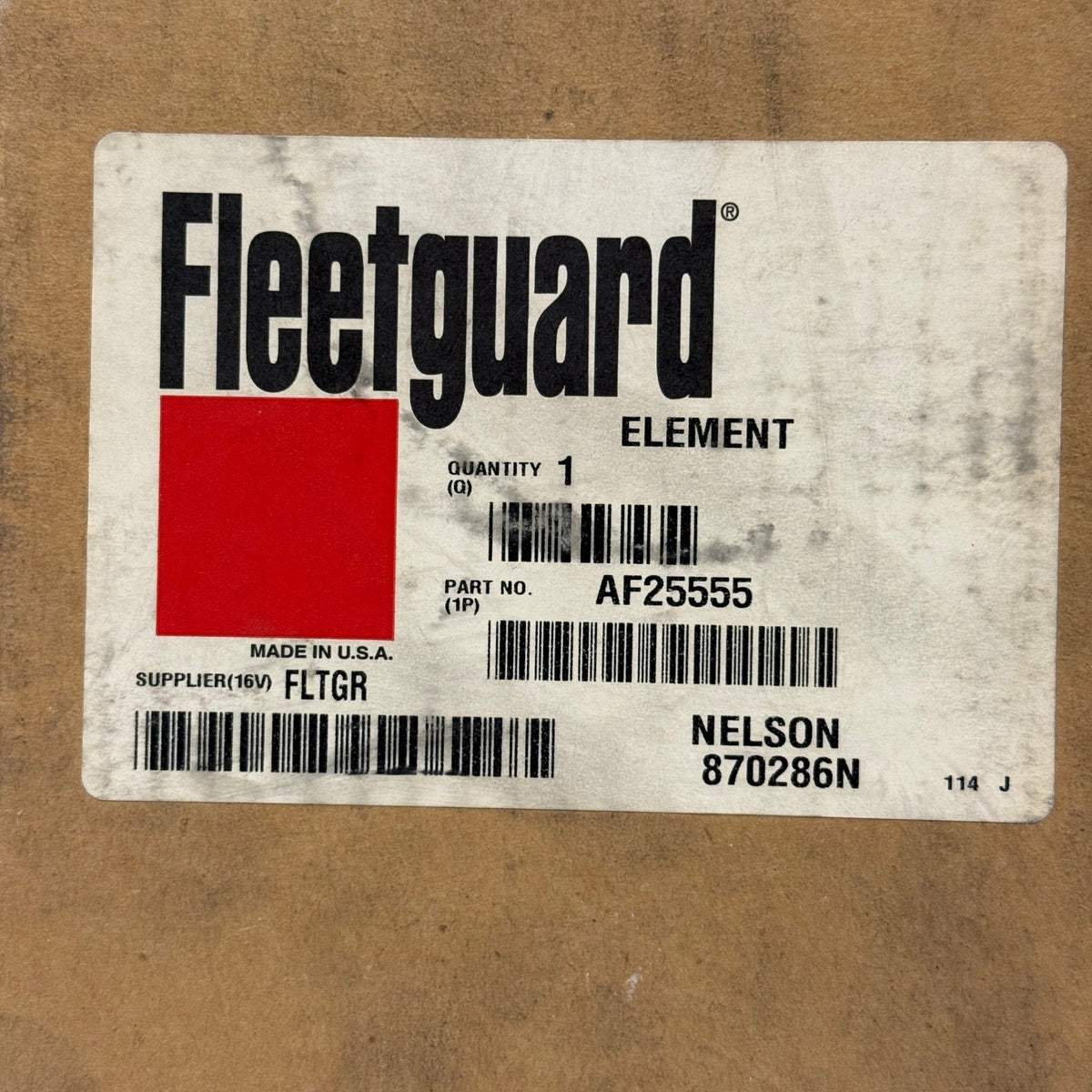 Fleetguard AF25555 Air Filter