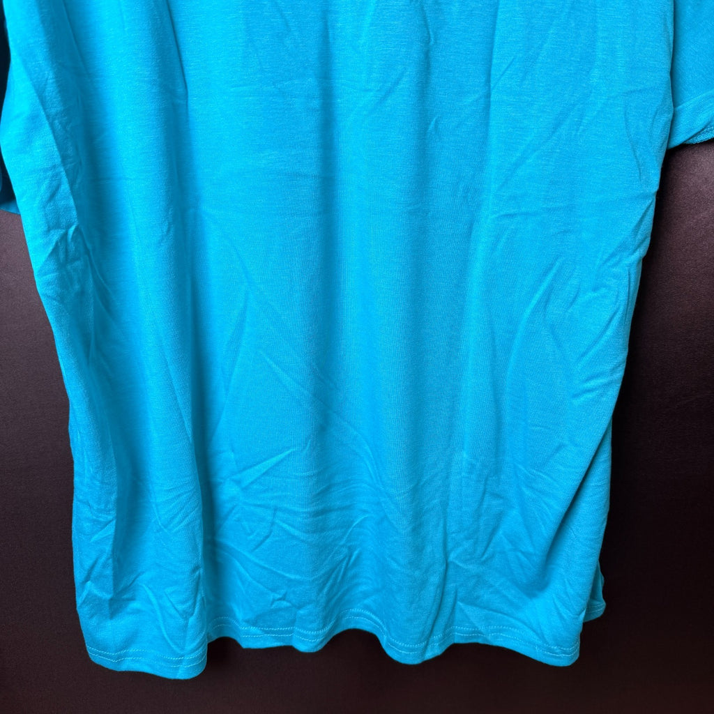 Women's 2XL-3XL Top V Neck Short Sleeve T-Shirt Oversized Shirt Soft Loose Casua