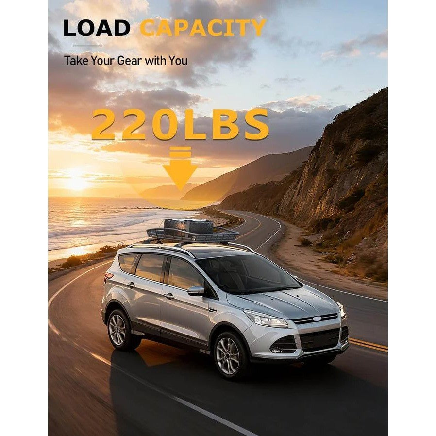 Tuyoung 220lbs Roof Racks Cross Bars Compatible with Ford Escape 2013-2019, He