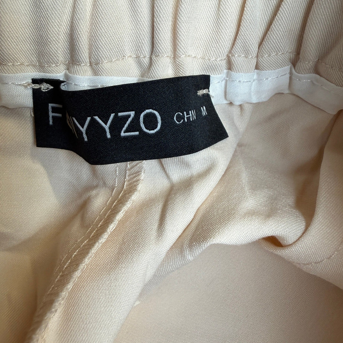 MSRP $52 FUNYYZO Women's M High Waisted Work Pants Straight Leg Slacks Trousers