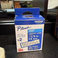 Brother P-touch TZe TAPE 1/2" Standard Laminated Label Tape TZe-1312PK CLEAR