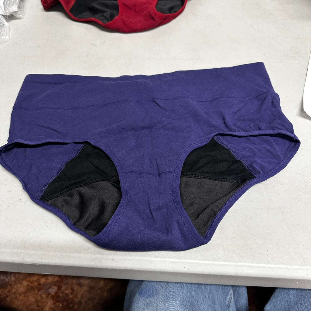 Set of 3 Molasus Incontinence Underwear Period Leakproof Panties for Women Plea