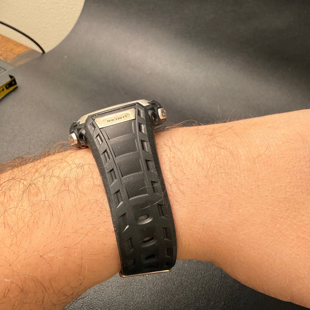 Armitron Pro Sport Men's Digital Watch WR330FT Black Strap Silicone